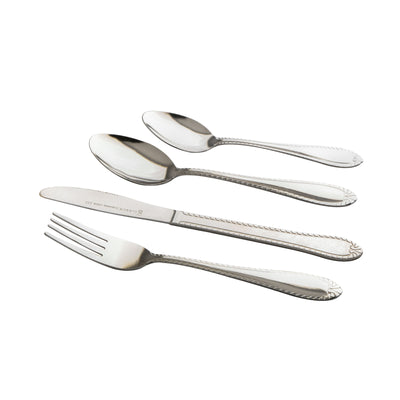 Home All U Need 60 Piece Plates, Bowls, Glassware, Forks, Spoons, and Knives (Service for 6) Dinnerware Set